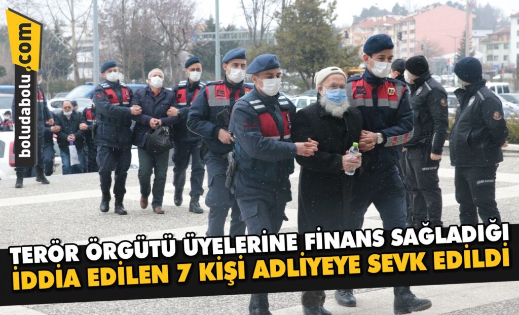 Bolu merkezli PKK/KCK operasyonunda yakalanan şüphelilerden 8’i adliyede Bolu merkezli PKK/KCK operasyonunda yakalanan şüphelilerden 8’i adliyede