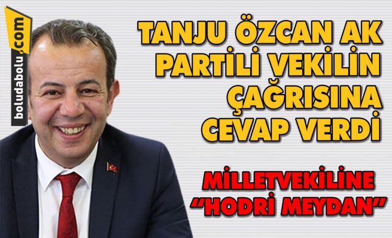 TANJU ÖZCAN AK PARTİLİ VEKİLİN ÇAĞRISINA CEVAP VERDİ