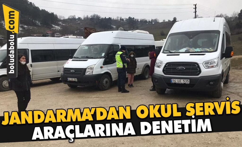 Bolu’da öğrenci servisleri denetlendi Bolu’da öğrenci servisleri denetlendi