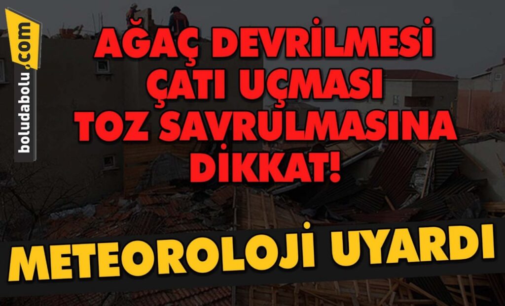 METEOROLOJİ UYARDI METEOROLOJİ UYARDI