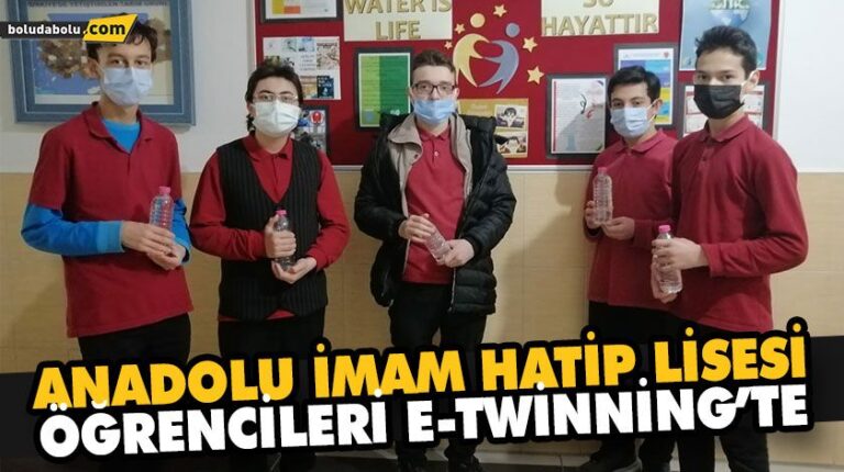 ANADOLU İMAM HATİP LİSESİ ÖĞRENCİLERİ E-TWİNNİNG’TE