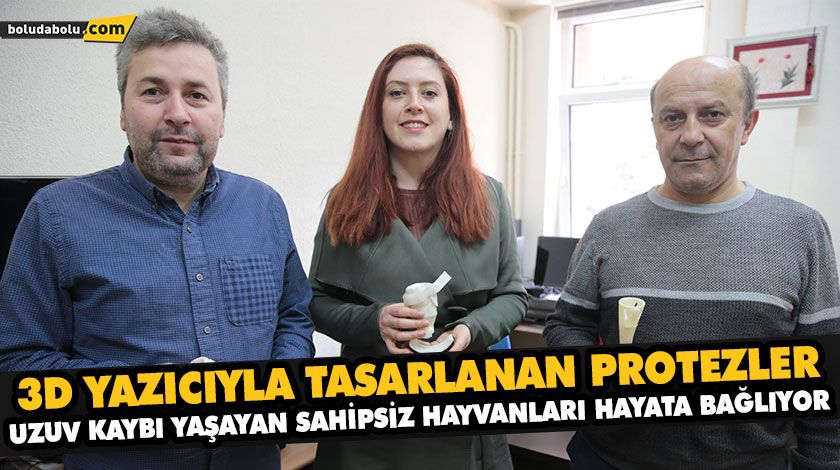 TASARLADIKLARI PROTEZLE UZUV KAYBI YAŞAYAN HAYVANLARIN YAŞAM KALİTESİNİ ARTIRIYORLAR TASARLADIKLARI PROTEZLE UZUV KAYBI YAŞAYAN HAYVANLARIN YAŞAM KALİTESİNİ ARTIRIYORLAR