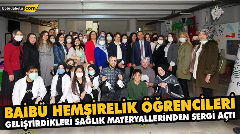 BAİBÜ HEMŞİRELİK ÖĞRENCİLERİ, GELİŞTİRDİKLERİ SAĞLIK MATERYALLERİNDEN SERGİ AÇTI BAİBÜ HEMŞİRELİK ÖĞRENCİLERİ, GELİŞTİRDİKLERİ SAĞLIK MATERYALLERİNDEN SERGİ AÇTI