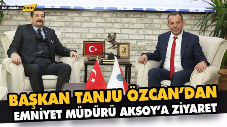 İL EMNİYET MÜDÜRÜ SADETTİN AKSOY’A ZİYARET