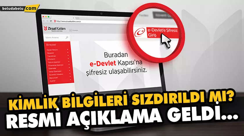 NÜFUS VE VATANDAŞLIK İŞLERİ’NDEN E-DEVLET VERİLERİ SIZDIRILDI İDDİASINA YALANLAMA NÜFUS VE VATANDAŞLIK İŞLERİ’NDEN E-DEVLET VERİLERİ SIZDIRILDI İDDİASINA YALANLAMA
