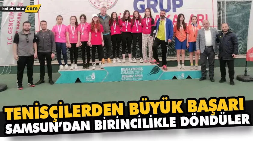 SAMSUN’DAN BİRİNCİLİKLE DÖNDÜLER SAMSUN’DAN BİRİNCİLİKLE DÖNDÜLER
