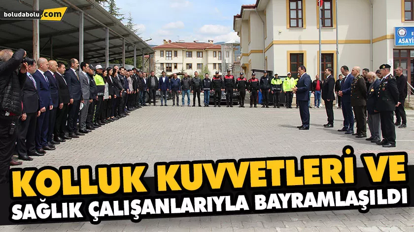 KOLLUK KUVVETLERİ VE SAĞLIK ÇALIŞANLARIYLA BAYRAMLAŞILDI KOLLUK KUVVETLERİ VE SAĞLIK ÇALIŞANLARIYLA BAYRAMLAŞILDI
