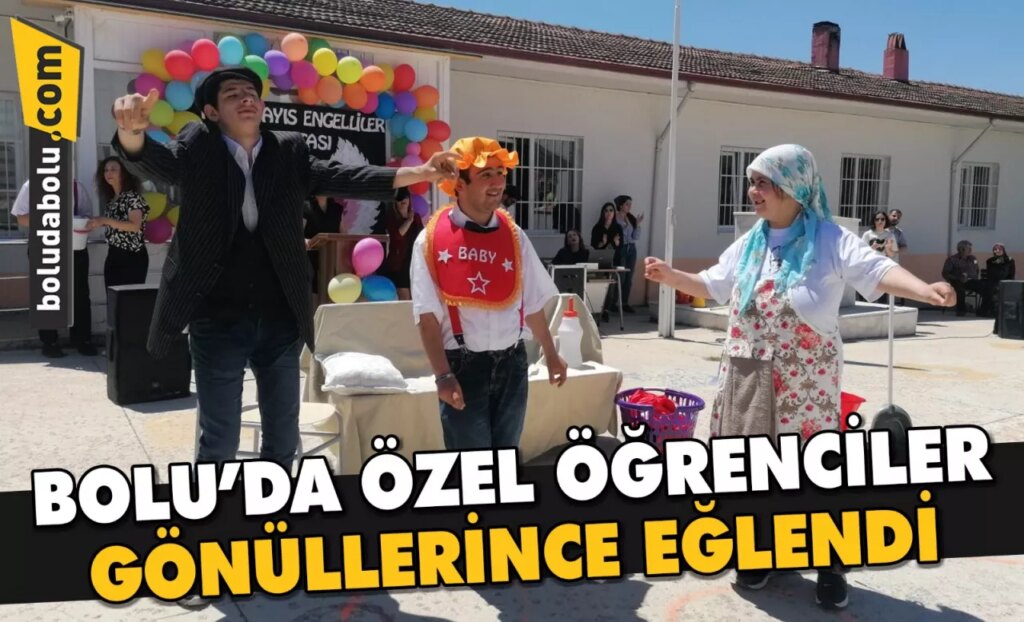 Bolu’da özel öğrenciler gönüllerince eğlendi Bolu’da özel öğrenciler gönüllerince eğlendi