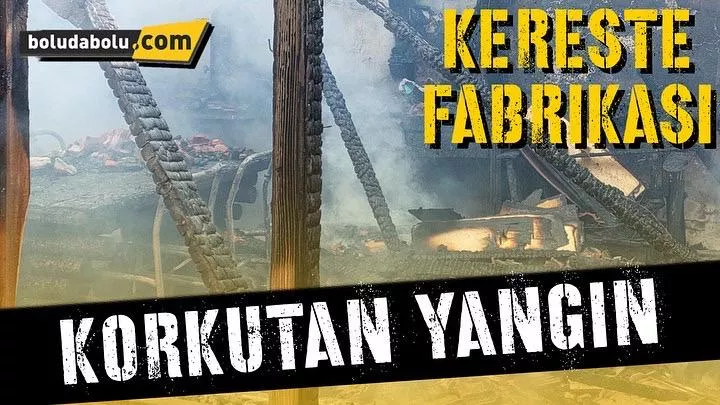 BOLU’DA KORKUTAN YANGIN