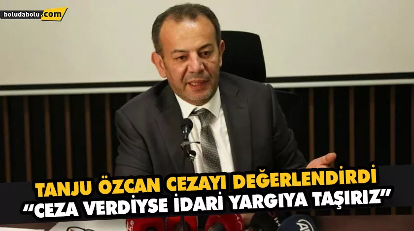 TANJU ÖZCAN CEZAYI DEĞERLENDİRDİ TANJU ÖZCAN CEZAYI DEĞERLENDİRDİ