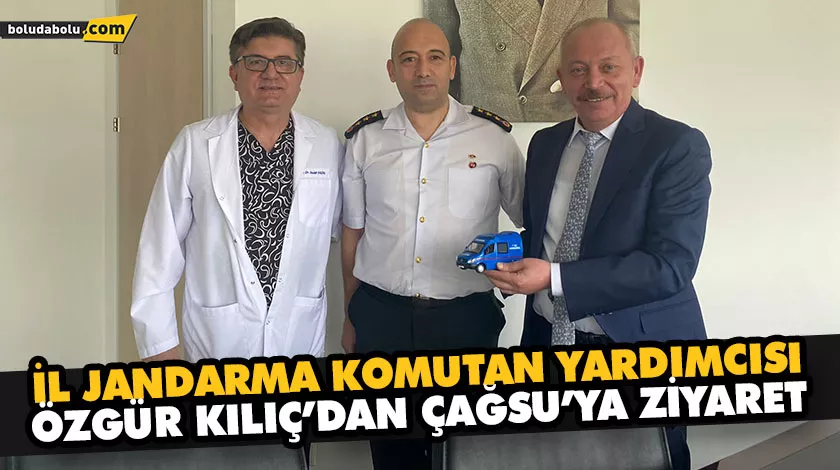 İL JANDARMA KOMUTAN YARDIMCISI ÖZGÜR KILIÇ’DAN ÇAĞSU’YA ZİYARET. İL JANDARMA KOMUTAN YARDIMCISI ÖZGÜR KILIÇ’DAN ÇAĞSU’YA ZİYARET.
