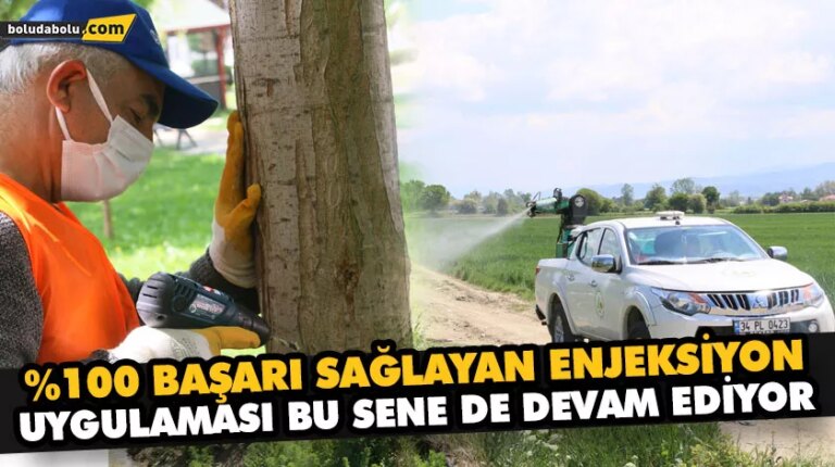 %100 BAŞARI SAĞLAYAN ENJEKSİYON UYGULAMASI BU SENE DE DEVAM EDİYOR