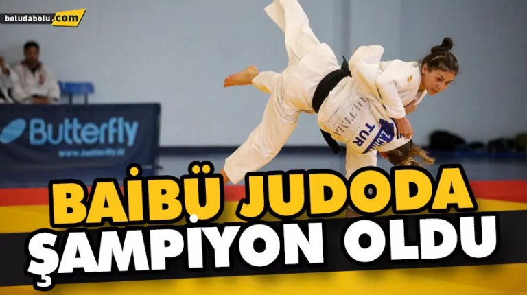 BAİBÜ JUDODA ŞAMPİYON OLDU