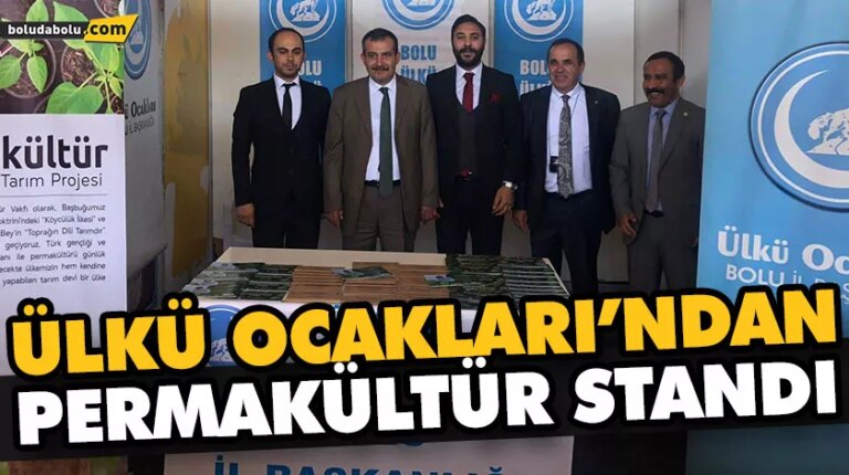 ÜLKÜ OCAKLARI’NDAN PERMAKÜLTÜR STANDI