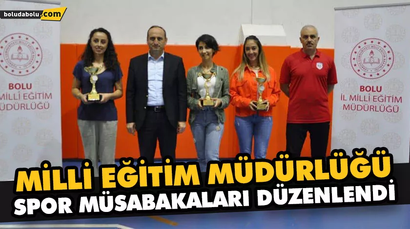 MİLLİ EĞİTİM MÜDÜRLÜĞÜ SPOR MÜSABAKALARI DÜZENLENDİ MİLLİ EĞİTİM MÜDÜRLÜĞÜ SPOR MÜSABAKALARI DÜZENLENDİ