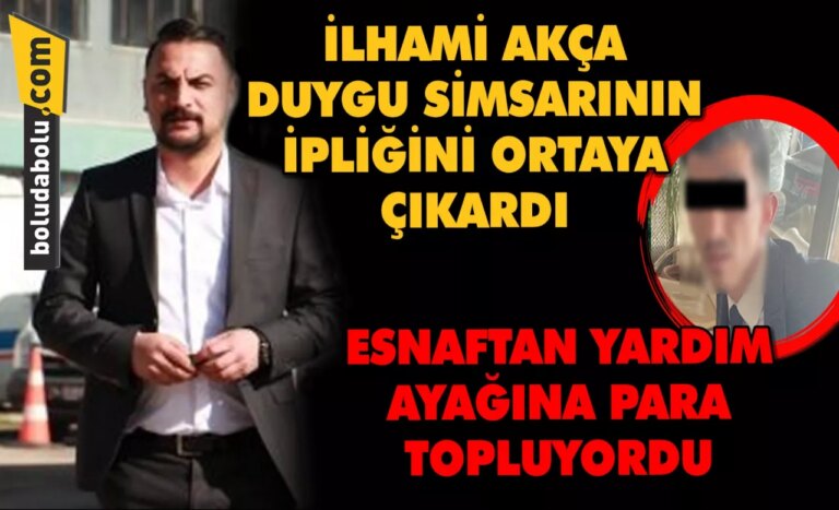 Duygu simsarının ipliğini böyle pazara çıkardı