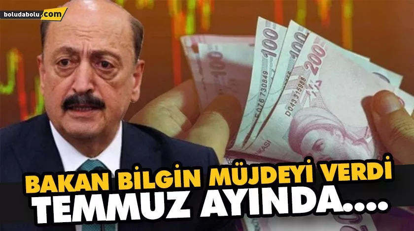 BAKAN BİLGİN MÜJDEYİ VERDİ BAKAN BİLGİN MÜJDEYİ VERDİ