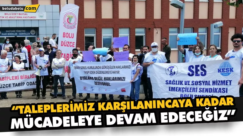“NE TALEPLERİMİZ KARŞILANDI, NE DE SORUNLARIMIZ ÇÖZÜLDÜ” “NE TALEPLERİMİZ KARŞILANDI, NE DE SORUNLARIMIZ ÇÖZÜLDÜ”