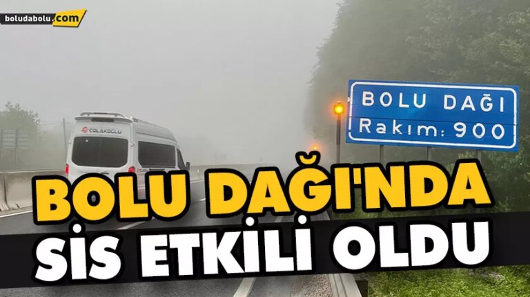 GÖRÜŞ MESAFESİ 25 METREYE KADAR DÜŞTÜ