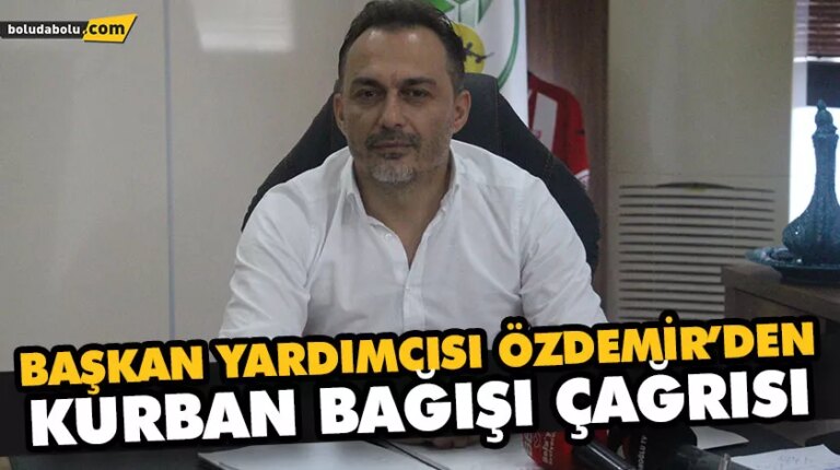 BOLU BELEDİYESİ KURBAN BAĞIŞLARININ KABULÜNE BAŞLADI