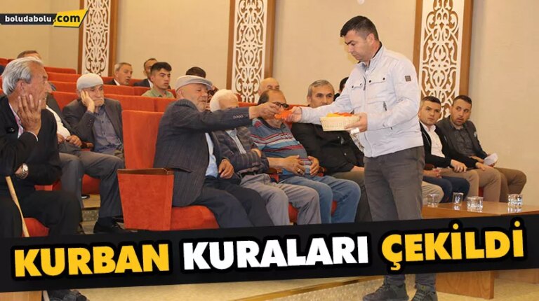 KURBAN KURALARI ÇEKİLDİ