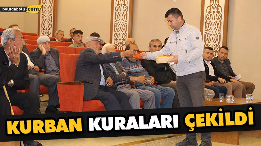 KURBAN KURALARI ÇEKİLDİ KURBAN KURALARI ÇEKİLDİ