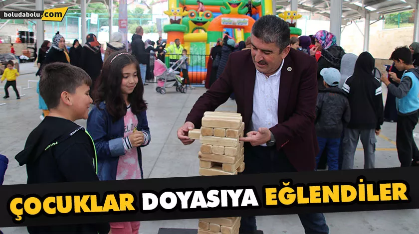 ÇOCUKLAR DOYASIYA EĞLENDİLER ÇOCUKLAR DOYASIYA EĞLENDİLER