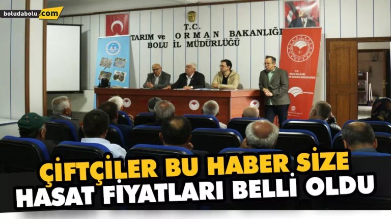 ÇİFTÇİLER BU HABER SİZE