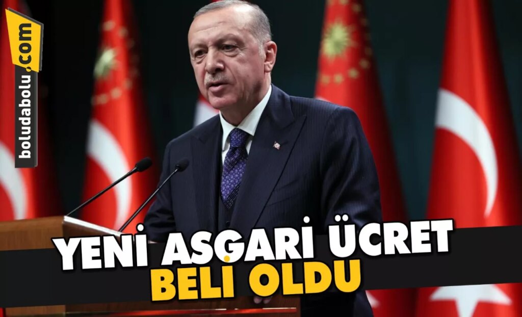 YENİ ASGARİ ÜCRET AÇIKLANDI YENİ ASGARİ ÜCRET AÇIKLANDI