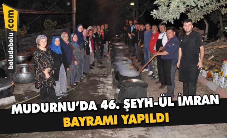 Mudurnu’da 46. Şeyh-ül İmran Bayramı yapıldı