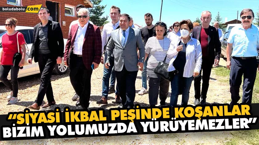 “SİYASİ İKBAL PEŞİNDE KOŞANLAR BİZİM YOLUMUZDA YÜRÜYEMEZLER” “SİYASİ İKBAL PEŞİNDE KOŞANLAR BİZİM YOLUMUZDA YÜRÜYEMEZLER”