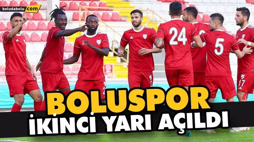 BOLUSPOR HAZIRLIK MAÇINDA GALİP BOLUSPOR HAZIRLIK MAÇINDA GALİP