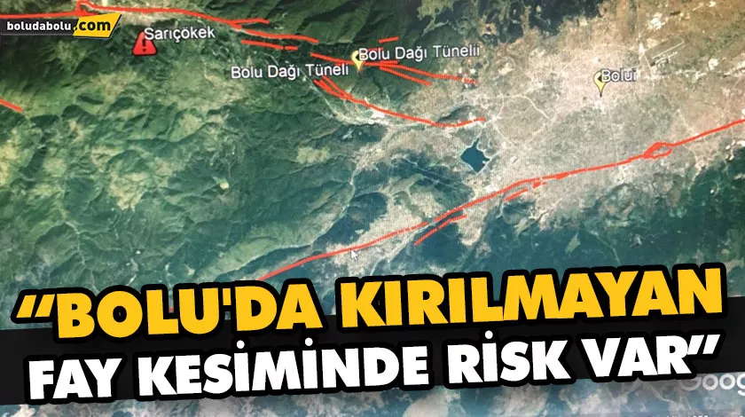 YER BİLİMCİ PROF. DR. GÖRÜR’DEN BOLU İÇİN KRİTİK AÇIKLAMA YER BİLİMCİ PROF. DR. GÖRÜR’DEN BOLU İÇİN KRİTİK AÇIKLAMA