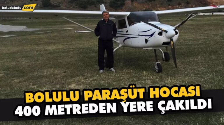 400 METRE YÜKSEKLİKTEN DÜŞEN YAMAÇ PARAŞÜTÜ HOCASI HAYATINI KAYBETTİ