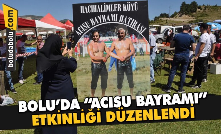 Bolu’da “Acısu Bayramı” etkinliği düzenlendi