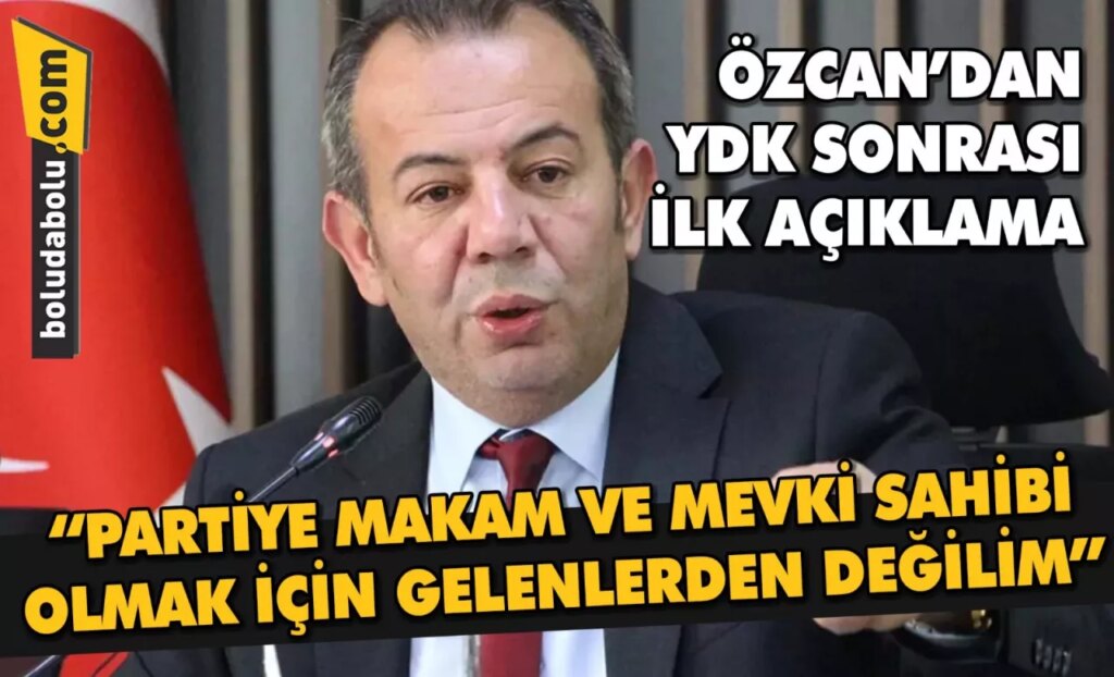 ÖZCAN, SÖZLÜ SAVUNMASINI VERDİ ÖZCAN, SÖZLÜ SAVUNMASINI VERDİ