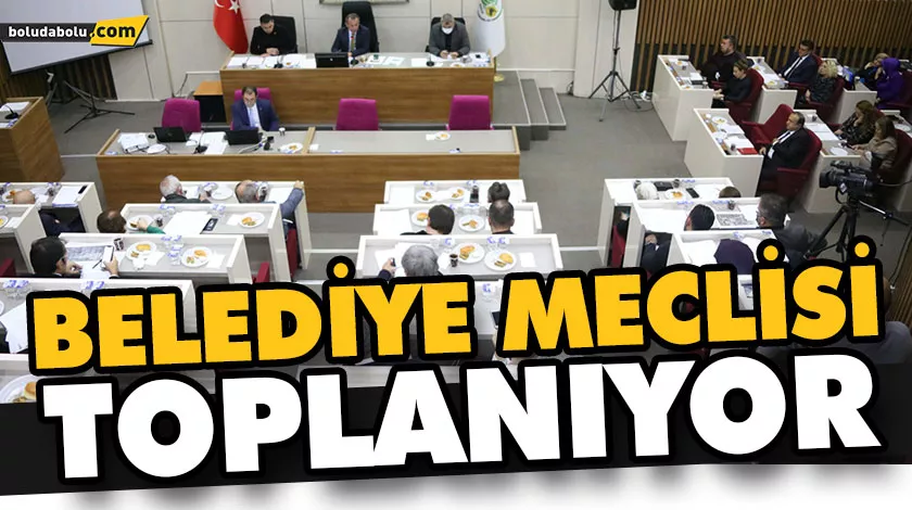 BELEDİYE MECLİSİ TOPLANIYOR BELEDİYE MECLİSİ TOPLANIYOR