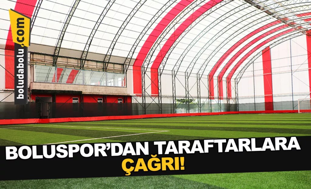 BOLUSPOR’DAN TARAFTARLARA ÇAĞRI! BOLUSPOR’DAN TARAFTARLARA ÇAĞRI!