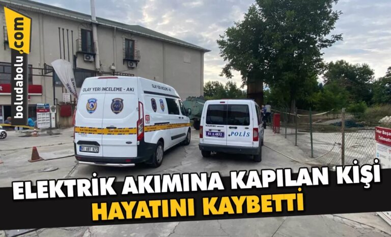 Düzce’de elektrik akımına kapılan kişi hayatını kaybetti