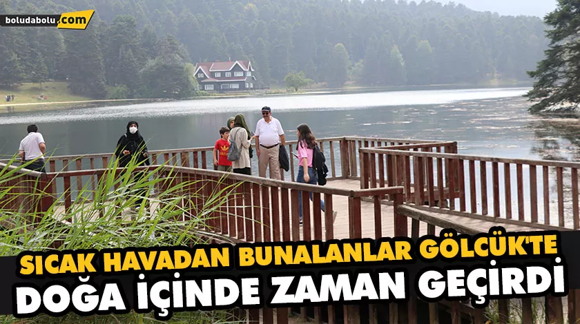 SICAK HAVADAN BUNALANLAR GÖLCÜK’TE DOĞA İÇİNDE ZAMAN GEÇİRDİ SICAK HAVADAN BUNALANLAR GÖLCÜK’TE DOĞA İÇİNDE ZAMAN GEÇİRDİ