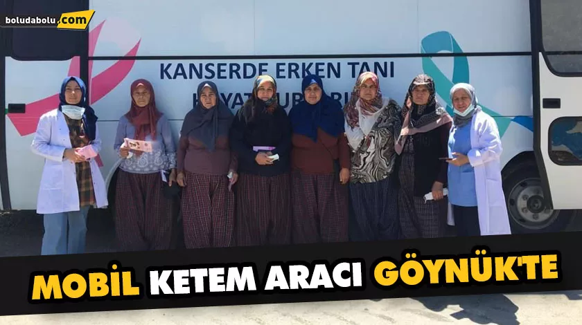 MOBİL KETEM ARACI GÖYNÜK’TE