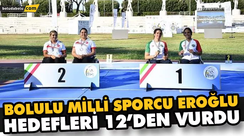 BOLULU MİLLİ SPORCU EROĞLU HEDEFLERİ 12’DEN VURDU BOLULU MİLLİ SPORCU EROĞLU HEDEFLERİ 12’DEN VURDU
