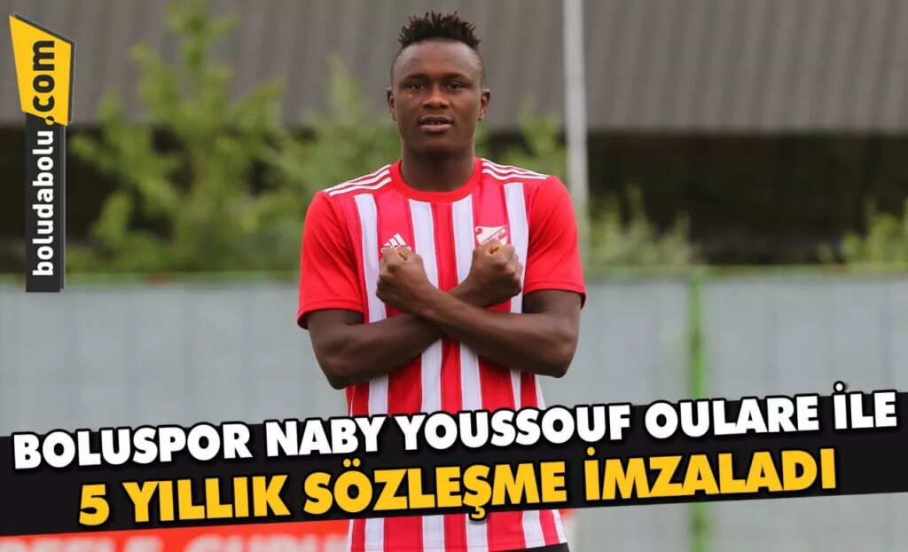 Boluspor, Naby Youssouf Oulare ile 5 yıllık sözleşme imzaladı Boluspor, Naby Youssouf Oulare ile 5 yıllık sözleşme imzaladı