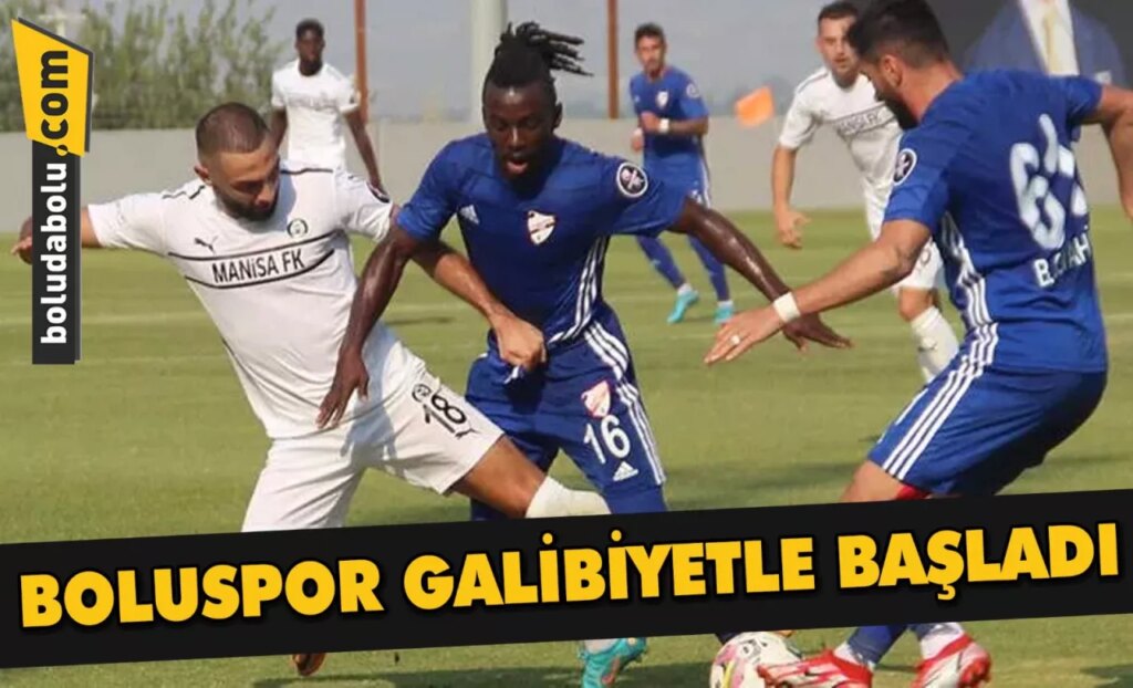 BOLUSPOR GALİBİYETLE BAŞLADI BOLUSPOR GALİBİYETLE BAŞLADI