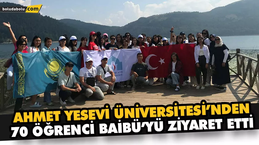 AHMET YESEVİ ÜNİVERSİTESİ’NDEN 70 ÖĞRENCİ BAİBÜ’YÜ ZİYARET ETTİ AHMET YESEVİ ÜNİVERSİTESİ’NDEN 70 ÖĞRENCİ BAİBÜ’YÜ ZİYARET ETTİ