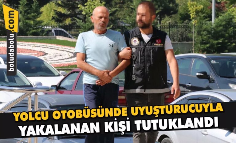 Bolu’da yolcu otobüsünde uyuşturucuyla yakalanan kişi gözaltına alındı