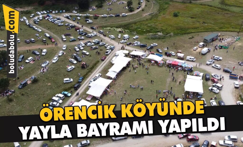 Örencik köyünde yayla bayramı yapıldı