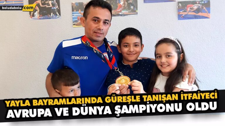 “ELDE ETTİĞİM BAŞARILARIN ALTINDA ÇOCUKKEN YAYLA BAYRAMLARINDA YAPTIĞIM GÜREŞLER VAR”