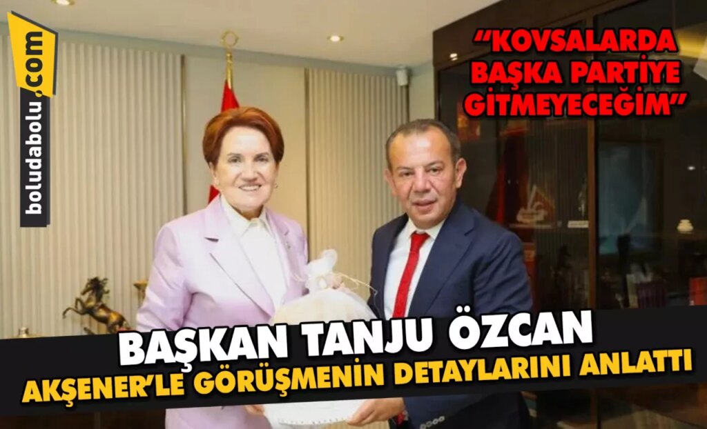 Başkan Özcan görüşmenin detaylarını anlattı Başkan Özcan görüşmenin detaylarını anlattı