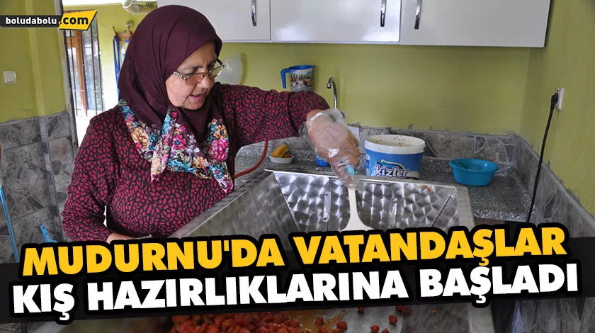 MUDURNU’DA VATANDAŞLAR KIŞ HAZIRLIKLARINA BAŞLADI MUDURNU’DA VATANDAŞLAR KIŞ HAZIRLIKLARINA BAŞLADI